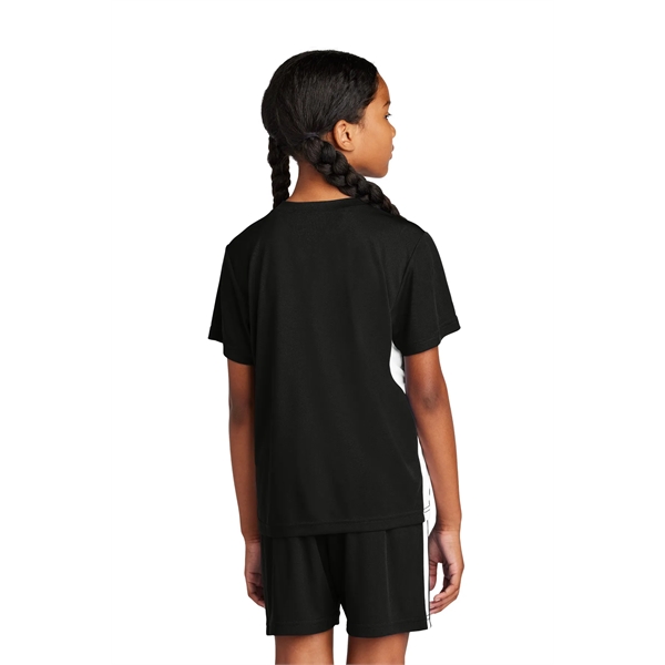 Sport-Tek Youth Competitor United V-Neck... from ASI 84863 SanMar