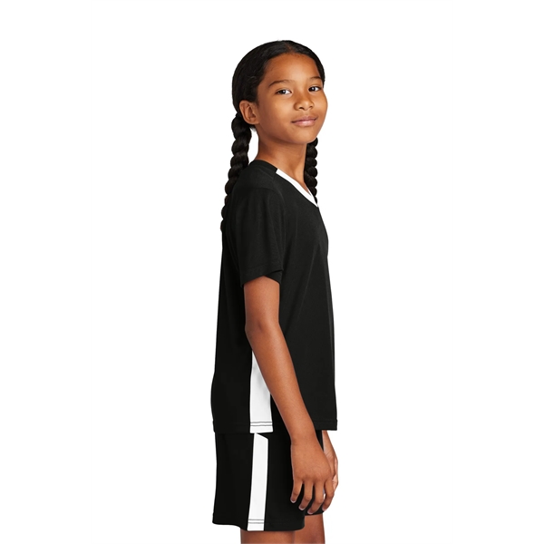 Sport-Tek Youth Competitor United V-Neck... from ASI 84863 SanMar