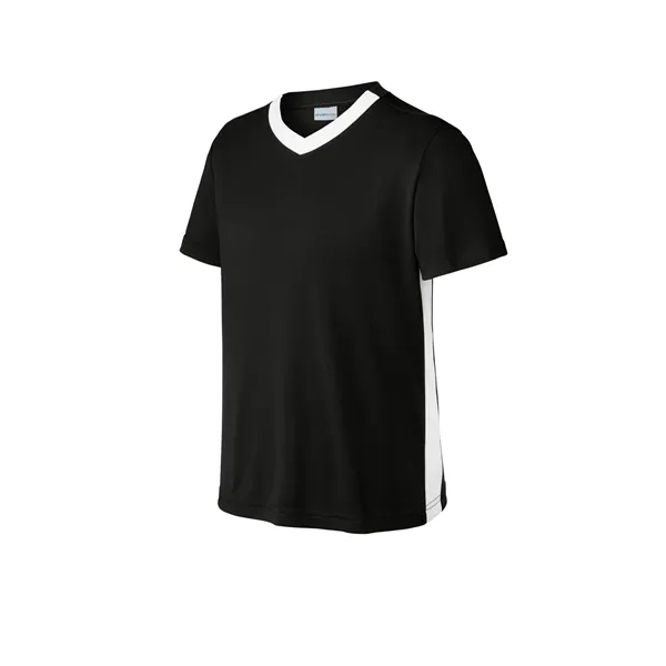 Sport-Tek Youth Competitor United V-Neck... from ASI 84863 SanMar