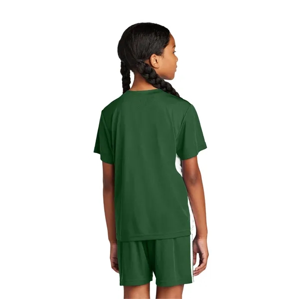 Sport-Tek Youth Competitor United V-Neck... from ASI 84863 SanMar
