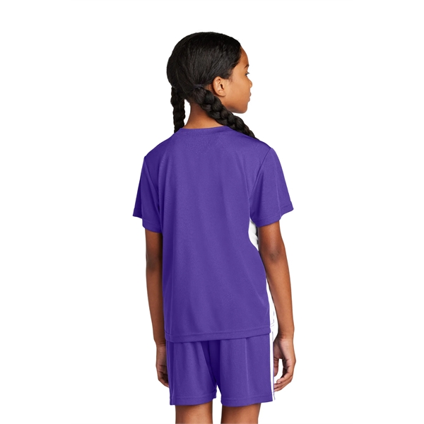 Sport-Tek Youth Competitor United V-Neck... from ASI 84863 SanMar