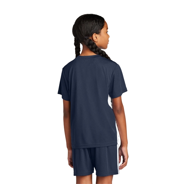 Sport-Tek Youth Competitor United V-Neck... from ASI 84863 SanMar