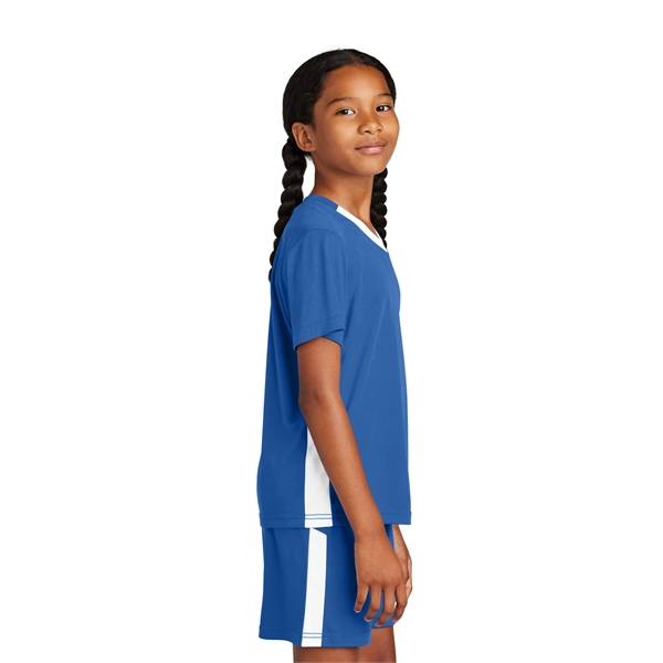 Sport-Tek Youth Competitor United V-Neck... from ASI 84863 SanMar