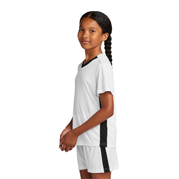 Sport-Tek Youth Competitor United V-Neck... from ASI 84863 SanMar