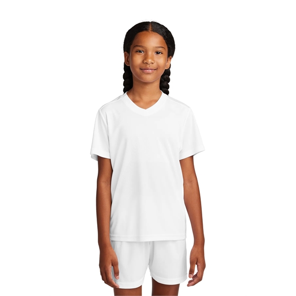 Sport-Tek Youth Competitor United V-Neck... from ASI 84863 SanMar