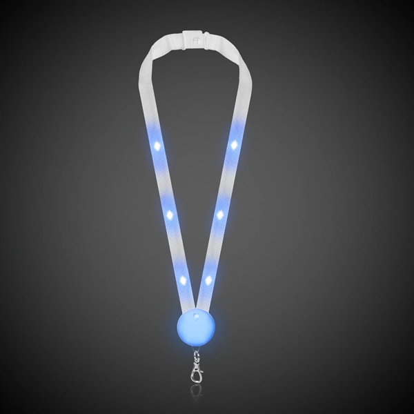 32" flat nylon lanyard with LED lights in your choice of... from ASI 42016 Brighter Promotions Inc / Chemical Light™
