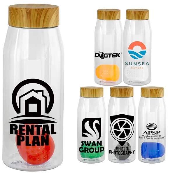 Bamboo Pattern 32 oz. Bottle with Floating Infuser... from ASI 30208 A P Specialties / AP Specialties