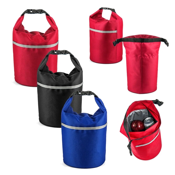 Roll top bucket cooler lunch bag.... from ASI 31517 Admart Products / Admart Line