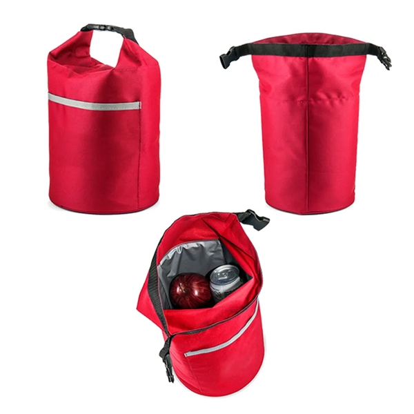 Roll top bucket cooler lunch bag.... from ASI 31517 Admart Products / Admart Line