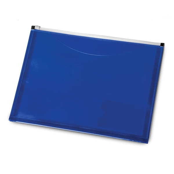 Translucent Zippered Document Folder... from ASI 31517 Admart Products / Admart Line