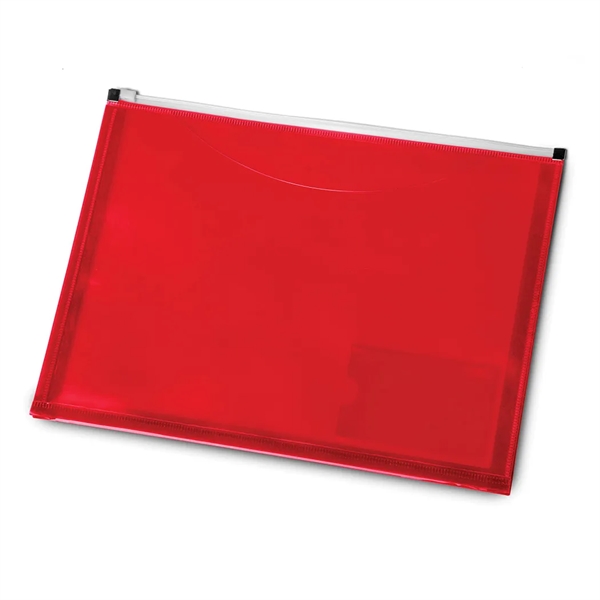Translucent Zippered Document Folder... from ASI 31517 Admart Products / Admart Line