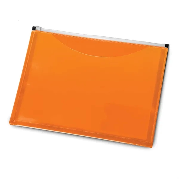 Translucent Zippered Document Folder... from ASI 31517 Admart Products / Admart Line
