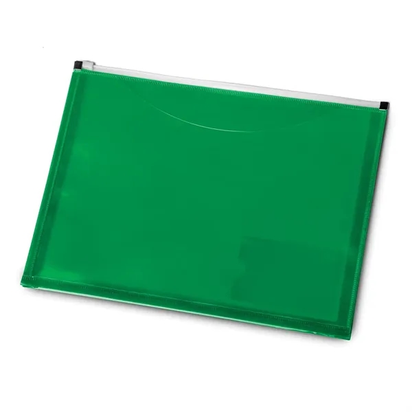 Translucent Zippered Document Folder... from ASI 31517 Admart Products / Admart Line