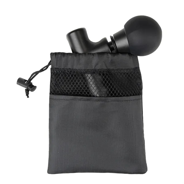 Handheld massage gun with pouch.... from ASI 61125 Hit Promotional Products / Hit®