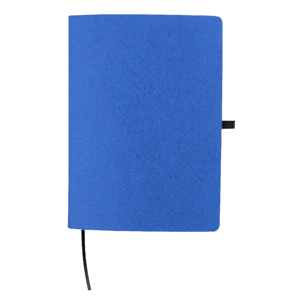 80 page notebook with rPET felt cover, bookmark and elastic pen... from ASI 61125 Hit Promotional Products / Hit®