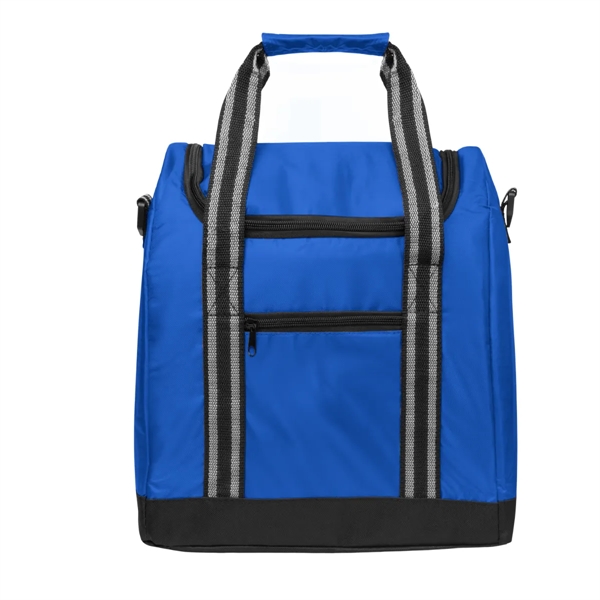 Cooler/lunch bag with 28-can capacity and PEVA lining.... from ASI 61125 Hit Promotional Products / Hit®