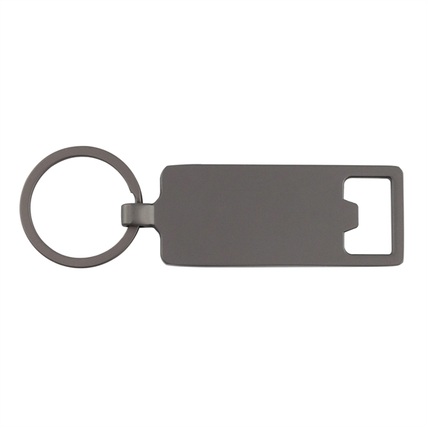 1" x 4" wood and zinc alloy keychain with one sided,... from ASI 52263 EMT