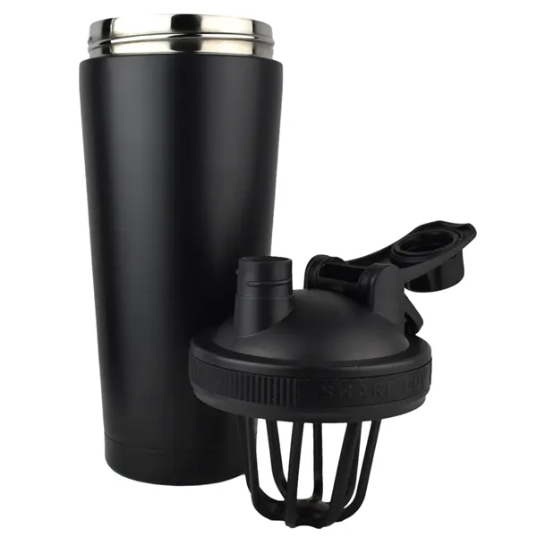 Shaker Bottle 24oz Double Wall Insulated Stainless Steel... from ASI 72657 Active Life Promo / Active Life