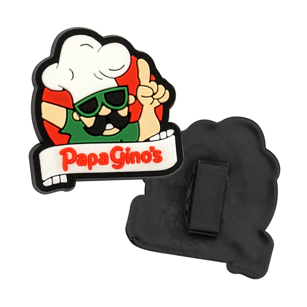 Custom PVC shoelace charms in up to six molded colors. Fits... from ASI 52263 EMT