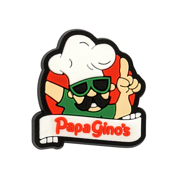 Custom PVC shoelace charms in up to six molded colors. Fits... from ASI 52263 EMT