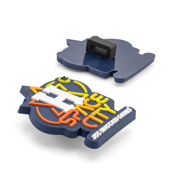 Custom PVC shoelace charms in up to six molded colors. Fits... from ASI 52263 EMT