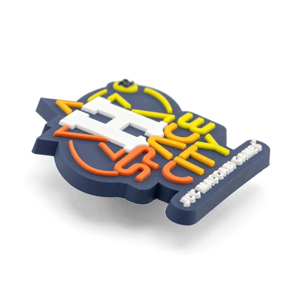 Custom PVC shoelace charms in up to six molded colors. Fits... from ASI 52263 EMT