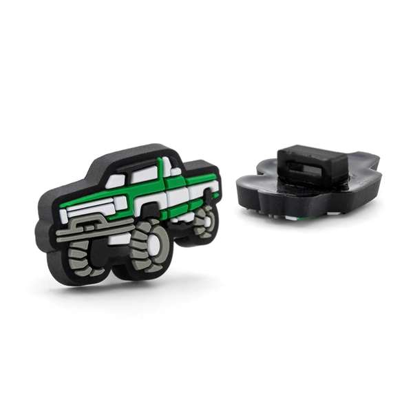 Custom PVC shoelace charms in up to six molded colors. Fits... from ASI 52263 EMT