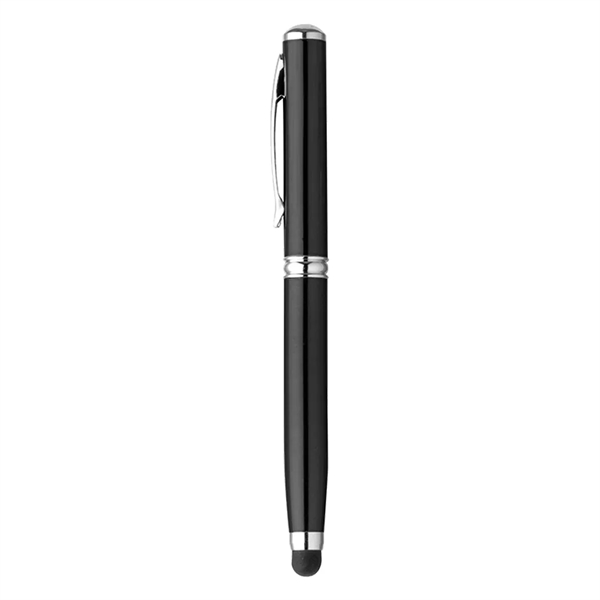 4-in-1 Cap off ballpoint pen with  stylus, LED, and laser... from ASI 31517 Admart Products / Admart Line