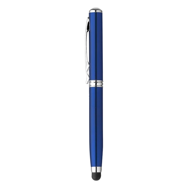 4-in-1 Cap off ballpoint pen with  stylus, LED, and laser... from ASI 31517 Admart Products / Admart Line