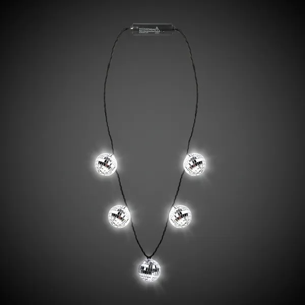 Disco ball light up necklace.... from ASI 42016 Brighter Promotions Inc