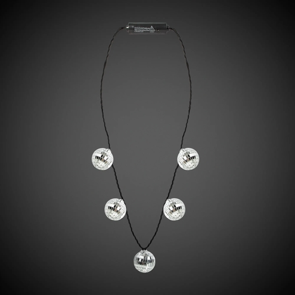 Disco ball light up necklace.... from ASI 42016 Brighter Promotions Inc