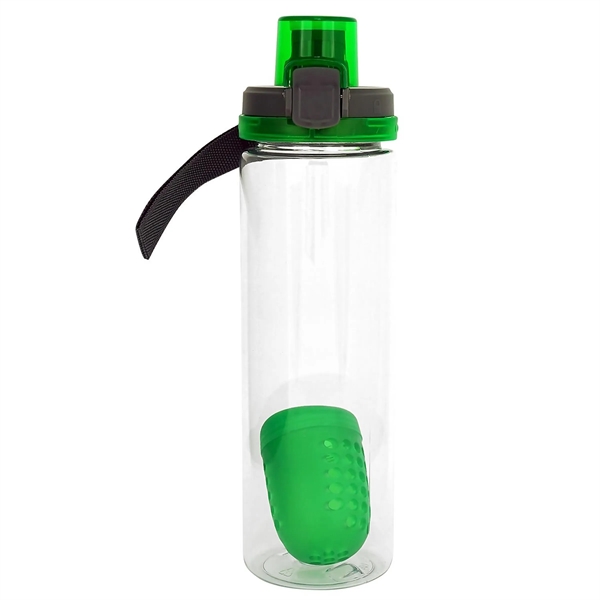 Locking Lid 24 oz. Recycled Bottle With Floating Infuser... from ASI 30208 A P Specialties / AP Specialties