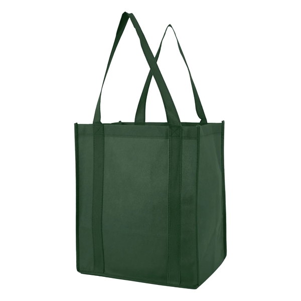 13" x 15" x 8" non-woven polypropylene tote bag with drop... from ASI 37980 Bagworld