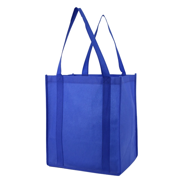 13" x 15" x 8" non-woven polypropylene tote bag with drop... from ASI 37980 Bagworld