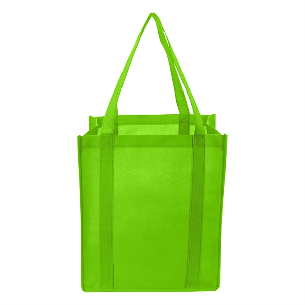 13" x 15" x 8" non-woven polypropylene tote bag with drop... from ASI 37980 Bagworld