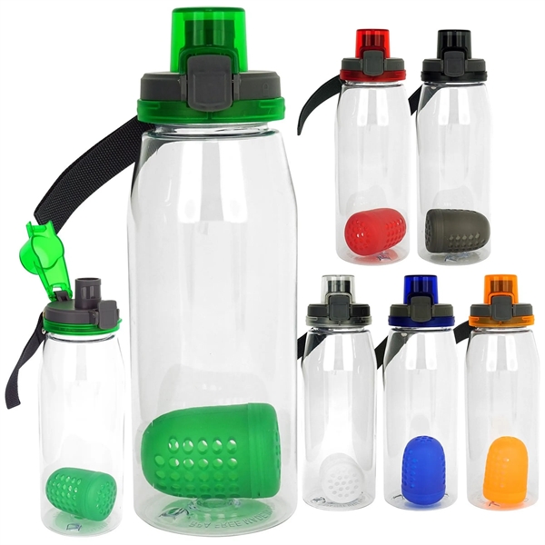 Locking Lid 32 oz. Bottle with Floating Infuser... from ASI 30208 A P Specialties / AP Specialties