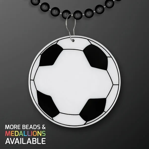 Imprinted non-light up soccer ball medallion, 5 day production.... from ASI 34194 ALightPromos / Alight Promotional Products