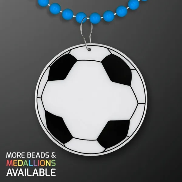 Imprinted non-light up soccer ball medallion, 5 day production.... from ASI 34194 ALightPromos / Alight Promotional Products