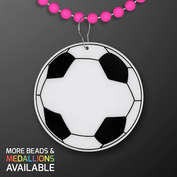 Imprinted non-light up soccer ball medallion, 5 day production.... from ASI 34194 ALightPromos / Alight Promotional Products