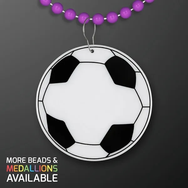 Imprinted non-light up soccer ball medallion, 5 day production.... from ASI 34194 ALightPromos / Alight Promotional Products