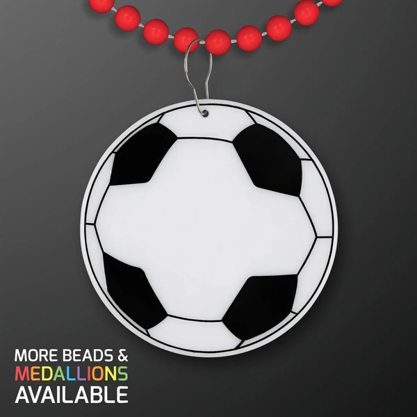 Imprinted non-light up soccer ball medallion, 5 day production.... from ASI 34194 ALightPromos / Alight Promotional Products