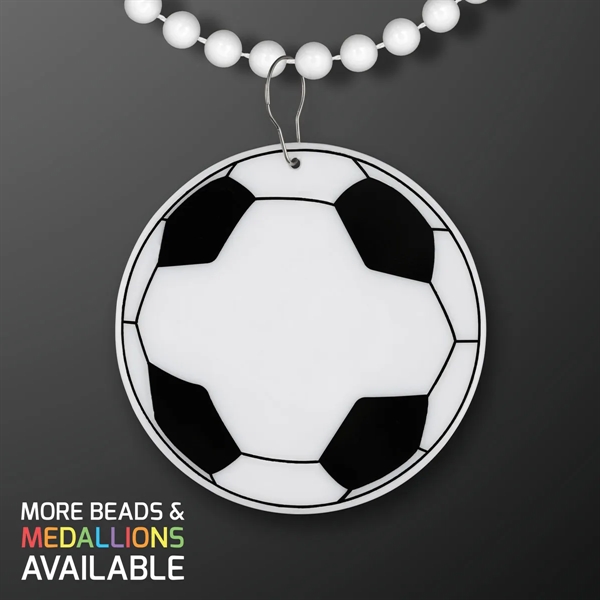 Imprinted non-light up soccer ball medallion, 5 day production.... from ASI 34194 ALightPromos / Alight Promotional Products