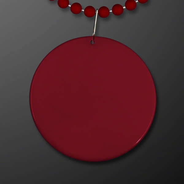 Imprinted non-light up medallion, 5 day production.... from ASI 34194 ALightPromos / Alight Promotional Products