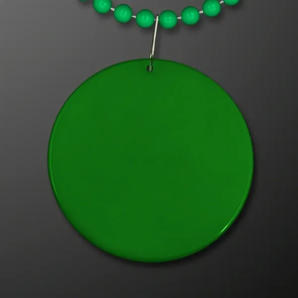 Imprinted non-light up medallion, 5 day production.... from ASI 34194 ALightPromos / Alight Promotional Products