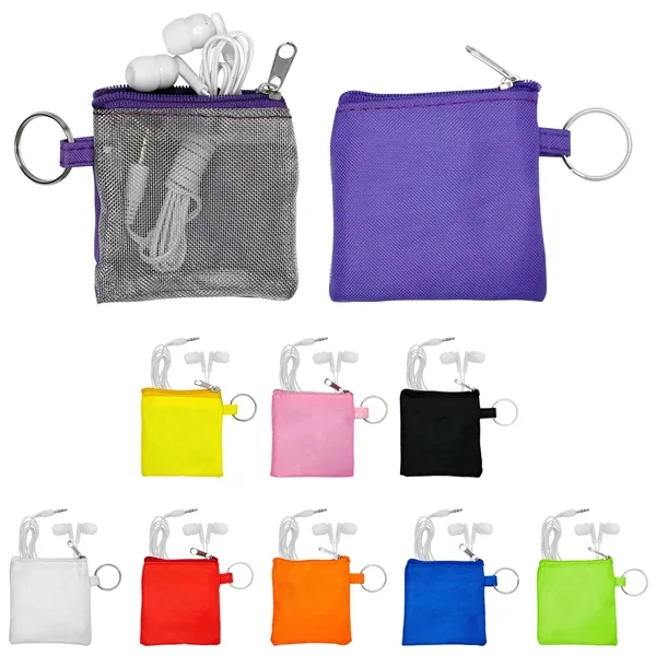 EAR-BUD POUCH... from ASI 30208 A P Specialties / AP Specialties