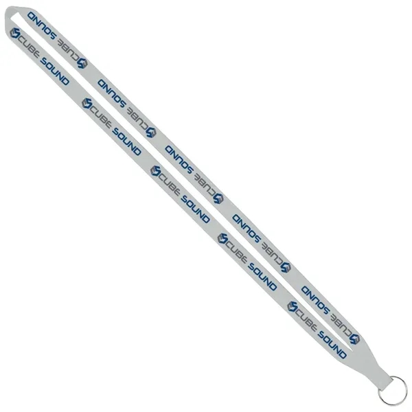 Dual-sided dye-sublimated lanyards in 0.5" width. Premium polyester with metal attachments... from ASI 67557 LimeLight Ent