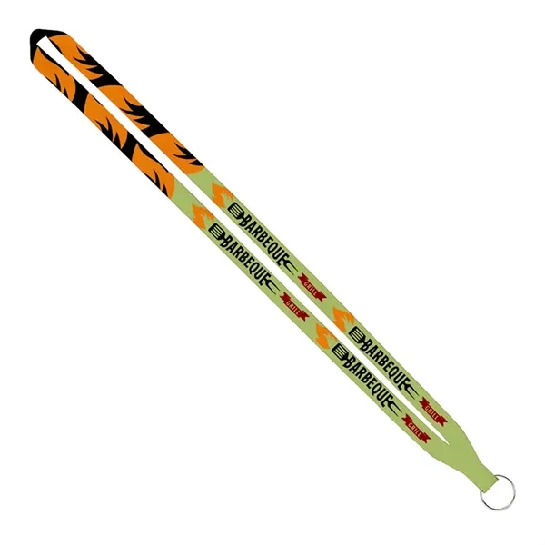 Dual-sided dye-sublimated lanyards in 0.5" width. Premium polyester with metal attachments... from ASI 67557 LimeLight Ent