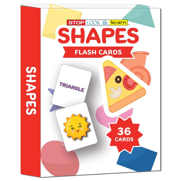 Flash Cards - Shapes... from ASI 45815 Coloring Book Solutions / Coloring Book Solutions™ LivRite