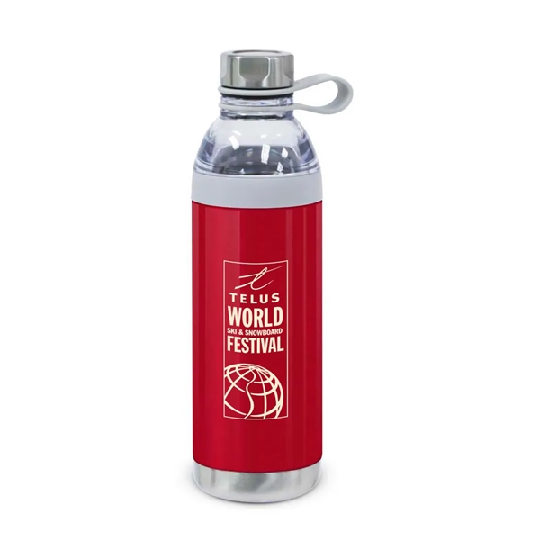 20 oz. Dual Open Stainless Steel Water Bottle... from ASI 31517 Admart Products