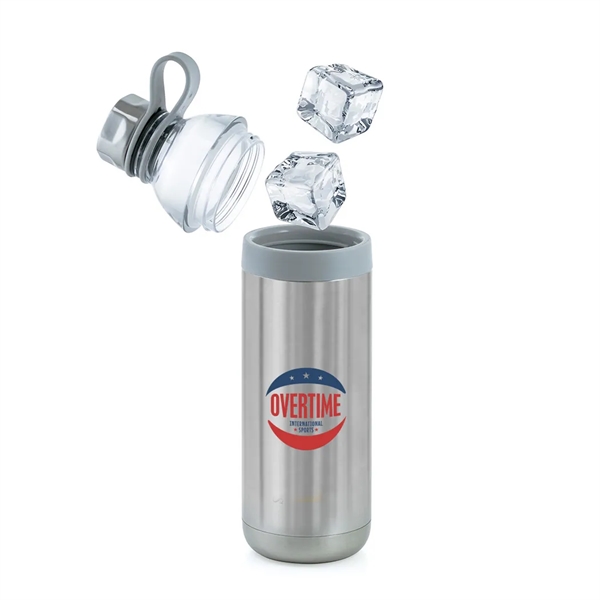 20 oz. Dual Open Stainless Steel Water Bottle... from ASI 31517 Admart Products